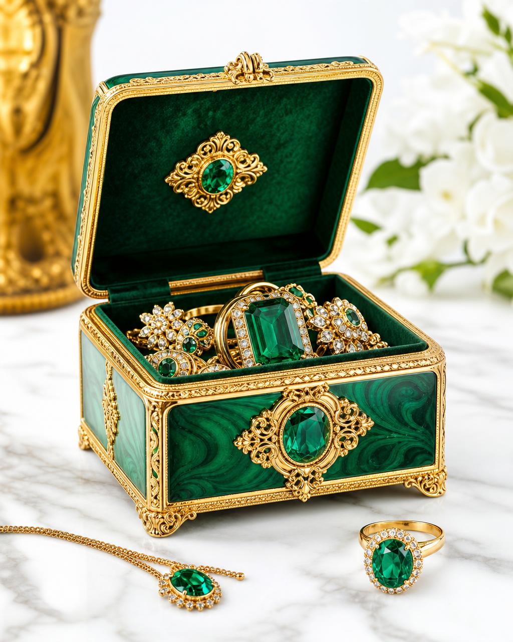 Photographie produit de joaillerie réalisée à Digne-les-Bains